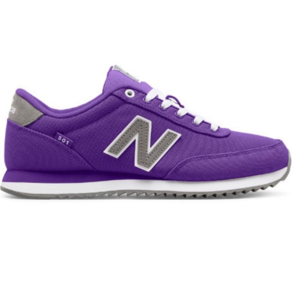 New Balance 501 KZ501P6Y Purple Canvas Sneakers (youth/unisex/womens)